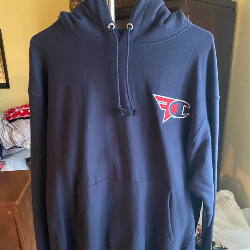 Faze x champion hoodie